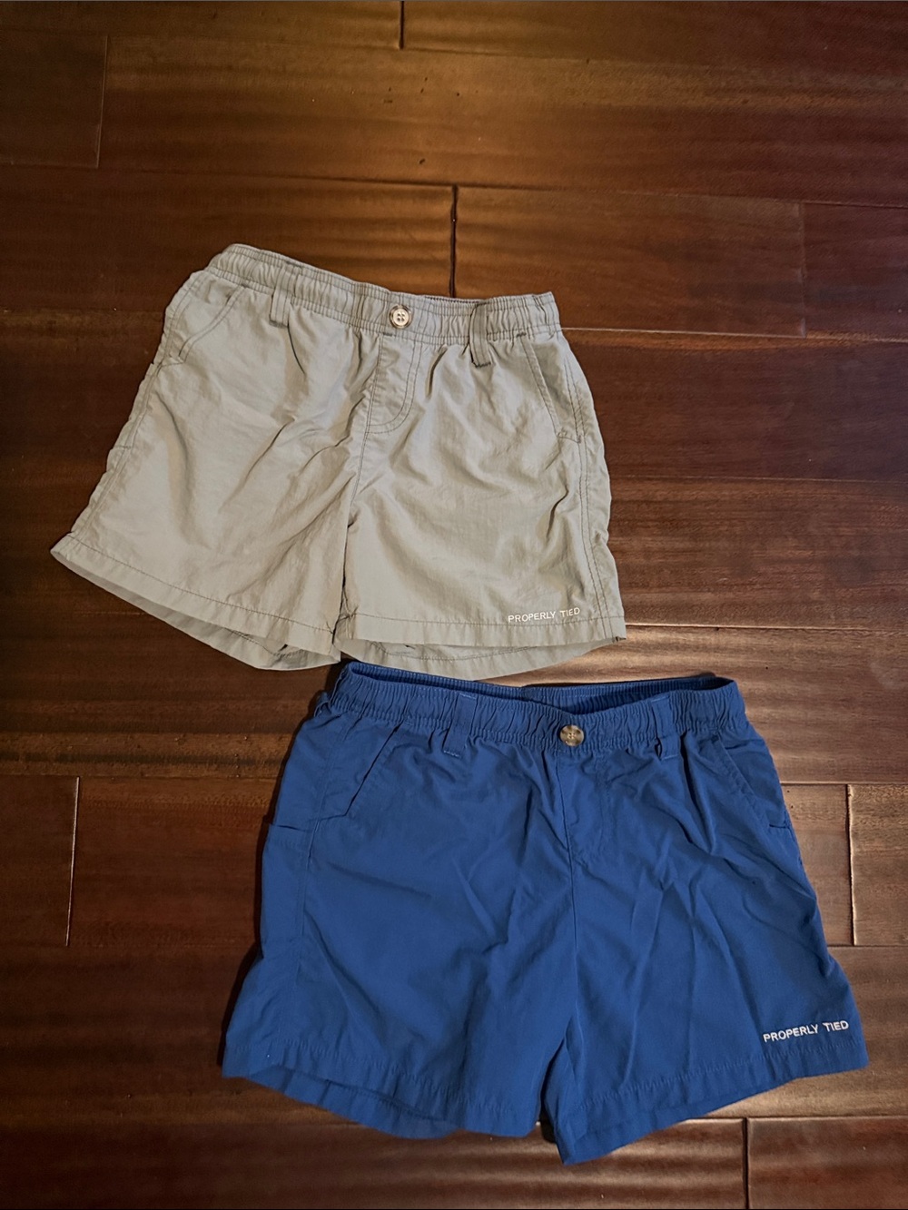 2 Pairs PROPERLY TIED Boys Mallard Shorts YS